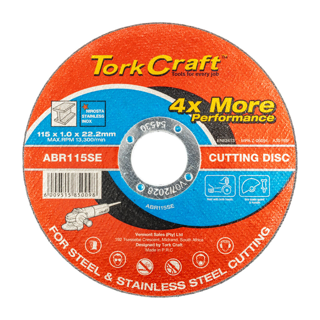 Cutting Disc Steel & Ss 115 X 1.0 X 22.2 Mm 4x More Performance