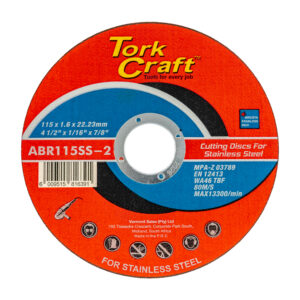 Cutting Disc Stainless Steel 115 X 1.6 X 22.22mm