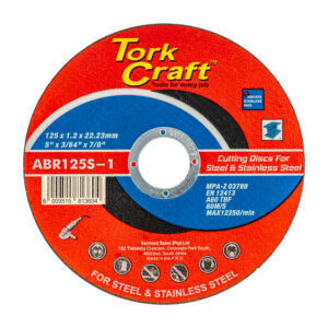 Cutting Disc Steel & Ss 125 X 1.2 X 22.2mm