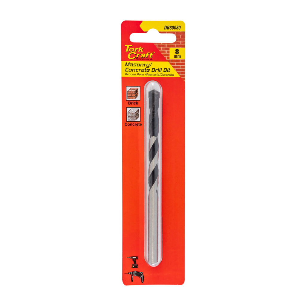 Drill Bit Masonry/concrete 8.0mm 1/card