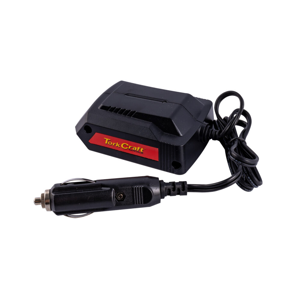12v Battery Car Charger For 20v Batteries 2.3a 0.8m Cable