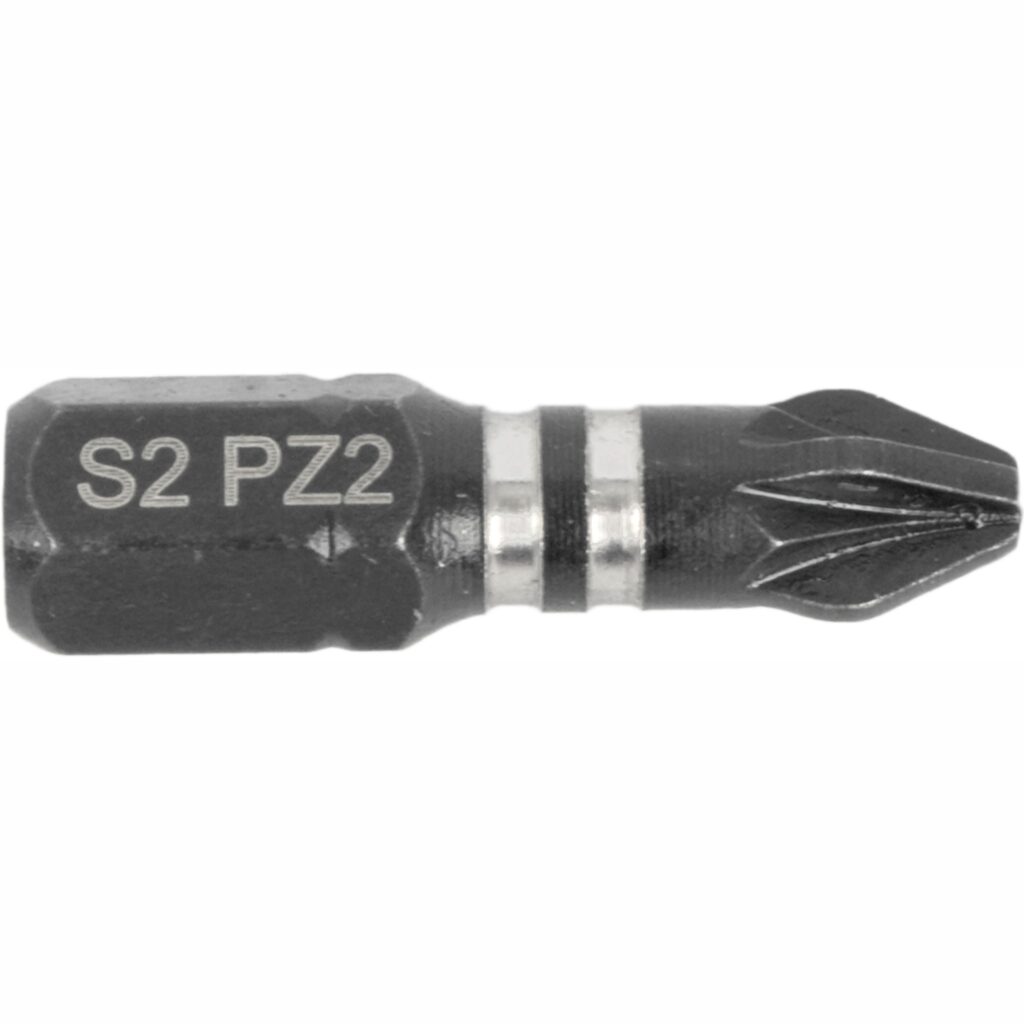 Impact Pozi.2 X 25mm Insert Bit Bulk Pz2